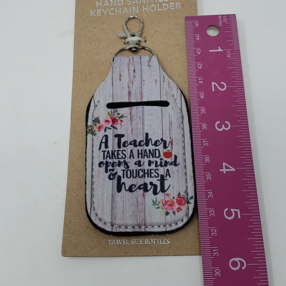 Travel Size Hand Sanitizer/ Keychain Holder New